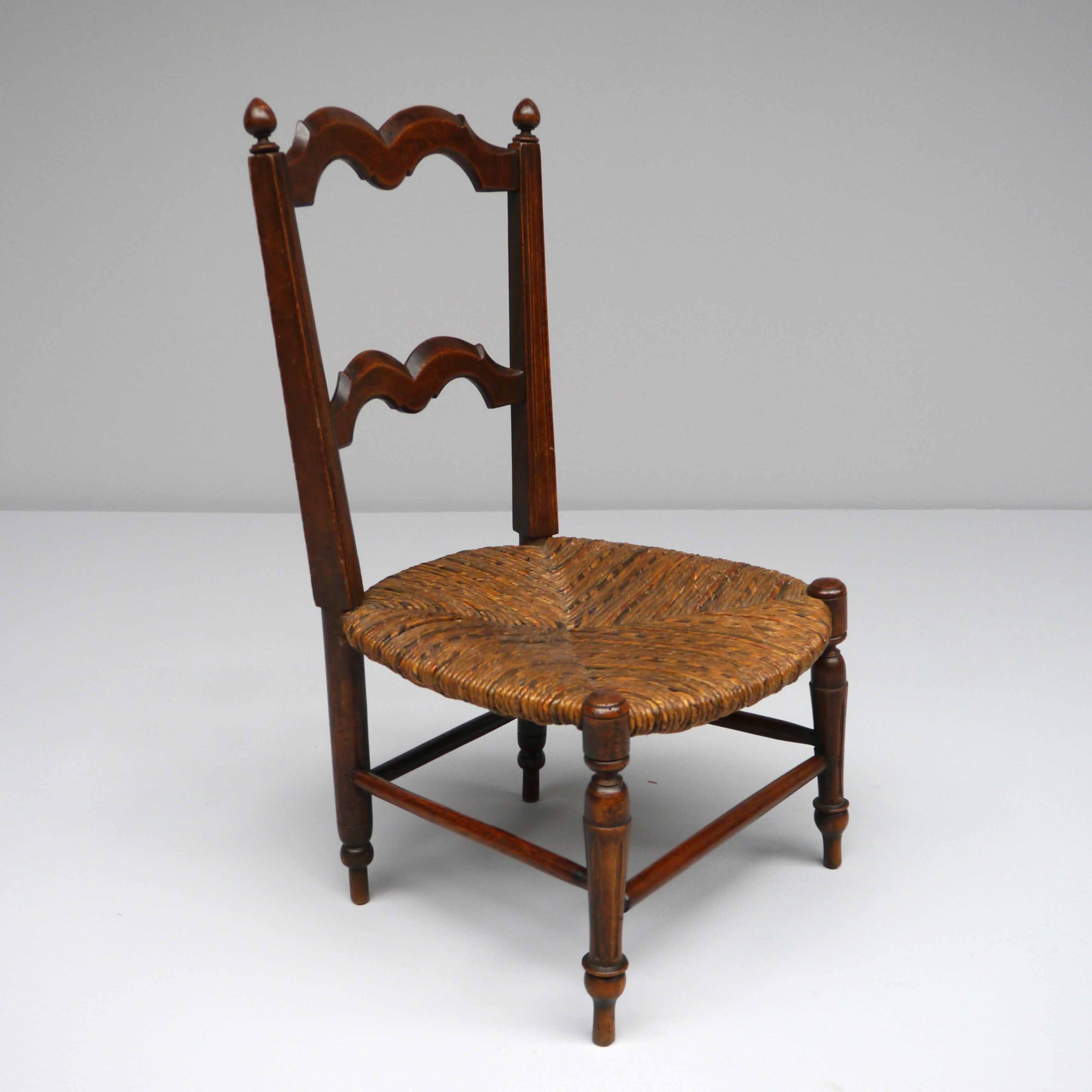 19th century french children’s chair (2)