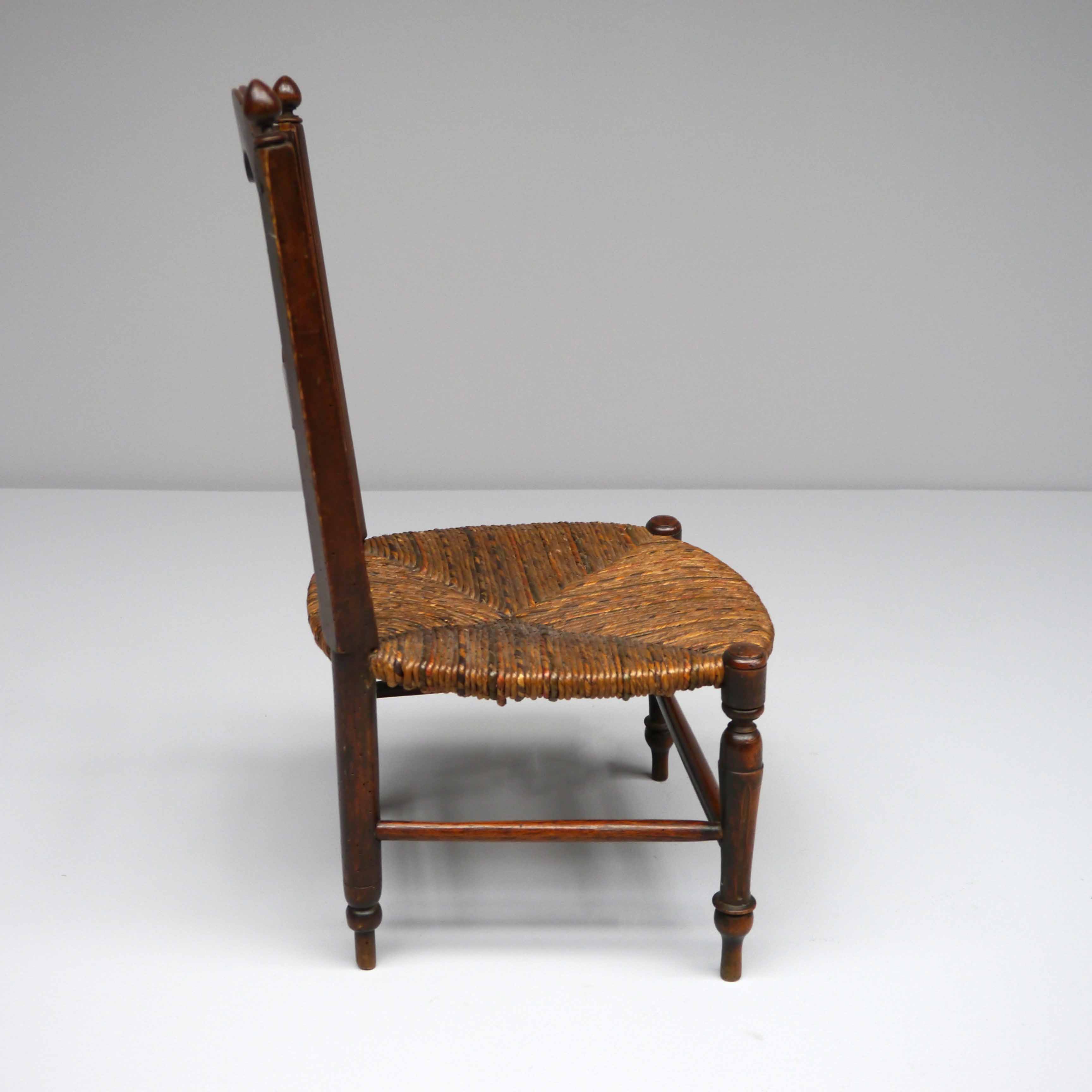 19th century french children’s chair