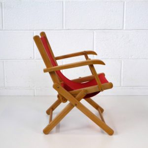 Red Vintage children chair (3)
