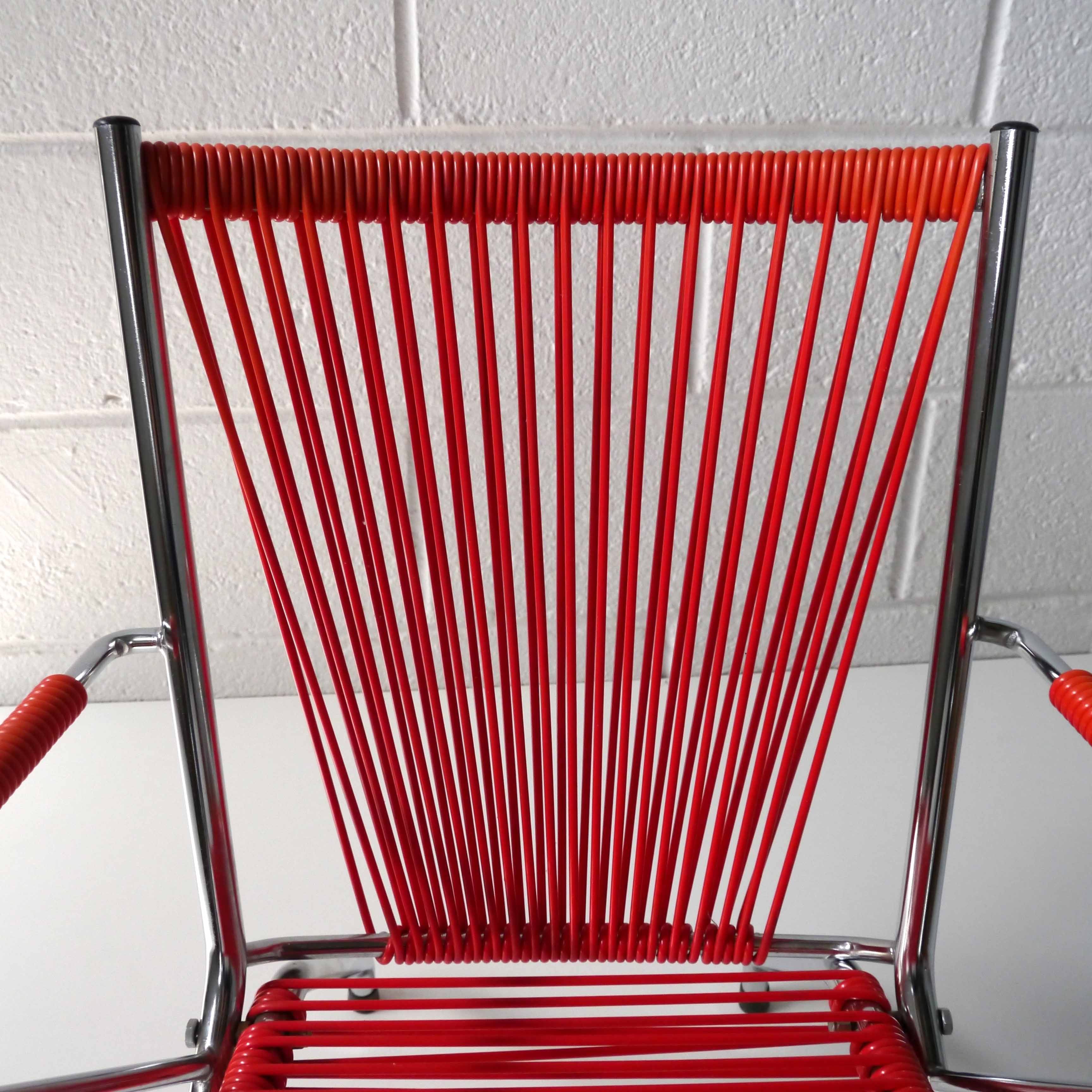 Children red chair