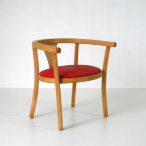 Baumann red chair (2)