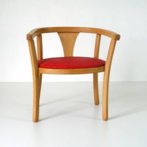 Baumann red chair (3)