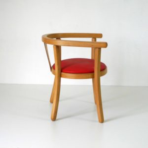Baumann red chair (4)